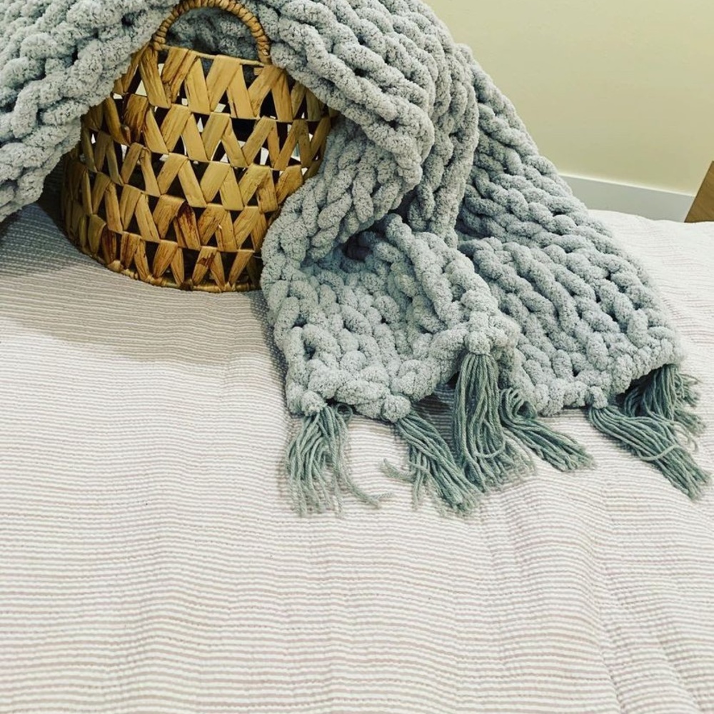 Throw handmade - Picture 7 of 7
